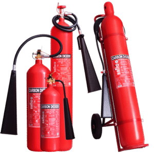Bình chữa cháy khí CO2 Hafico dùng cho khu vực điện và nhà xưởng