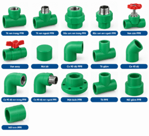 Phụ kiện ống PPR cao cấp cho hệ thống cấp nước