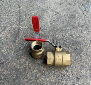 Van bi đồng tay gạt chính hãng bằng đồng thau
